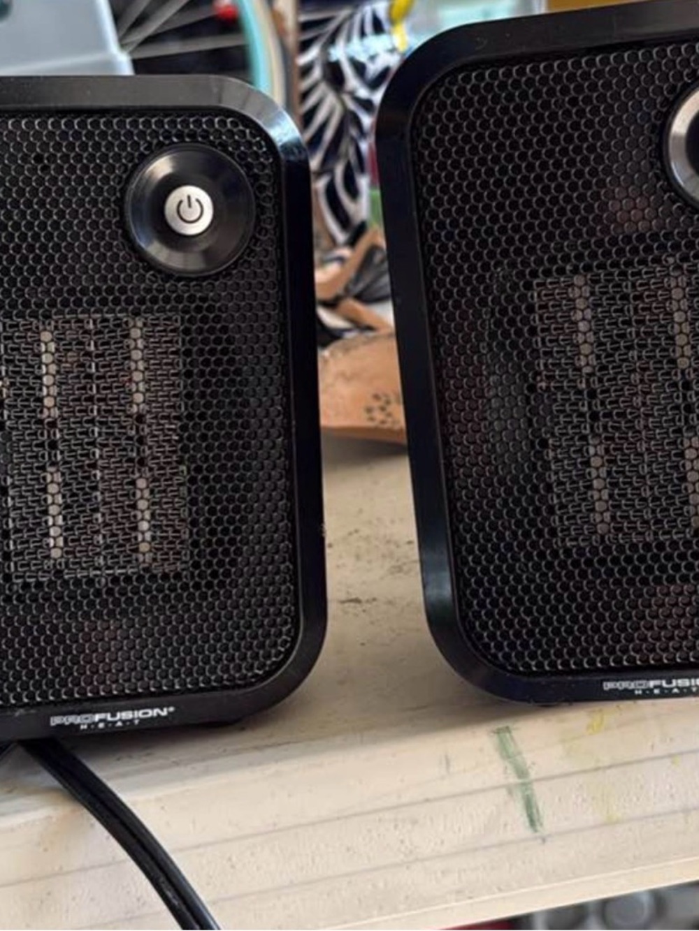 Profusion Cosmetics Black Desktop Speakers (Pair)